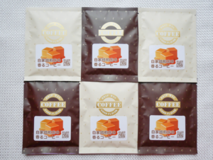 キャラメルフレーバー<br>【ドリップバッグ】<br>６個入り（２種類）